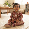 Baby Girls Printed Lawn Frock with Trouser