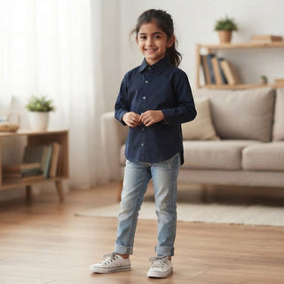 baby girls collar shirt