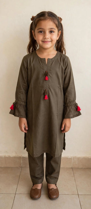 Elegant Textured Jacquard Shirt Trouser