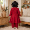Red lawn cotton