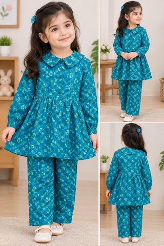 winter cotton frock
